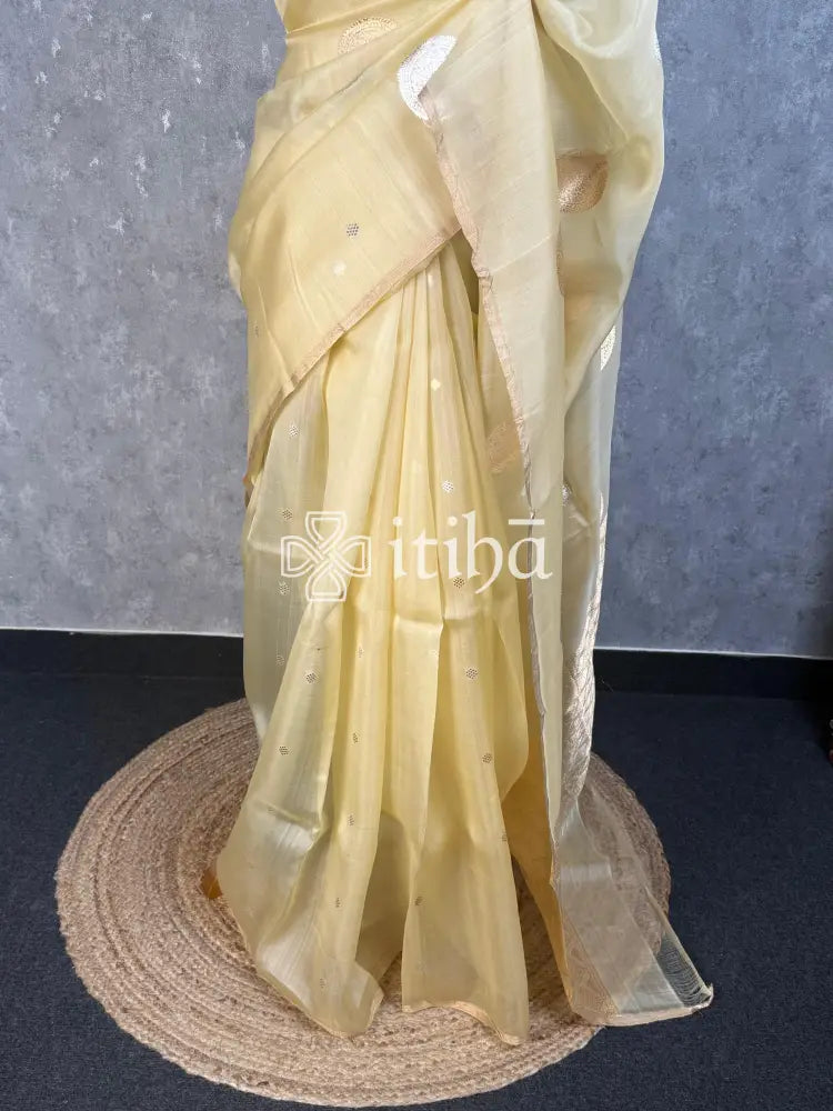 SILK ORGANZA BANARASI SAREE