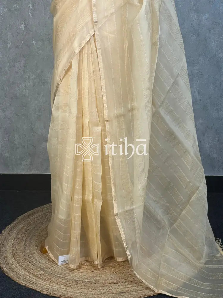 SILK ORGANZA BANARASI SAREE