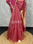 SILK ORGANZA BANARASI SAREE