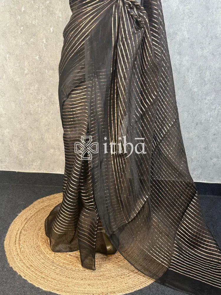SILK ORGANZA BANARASI SAREE