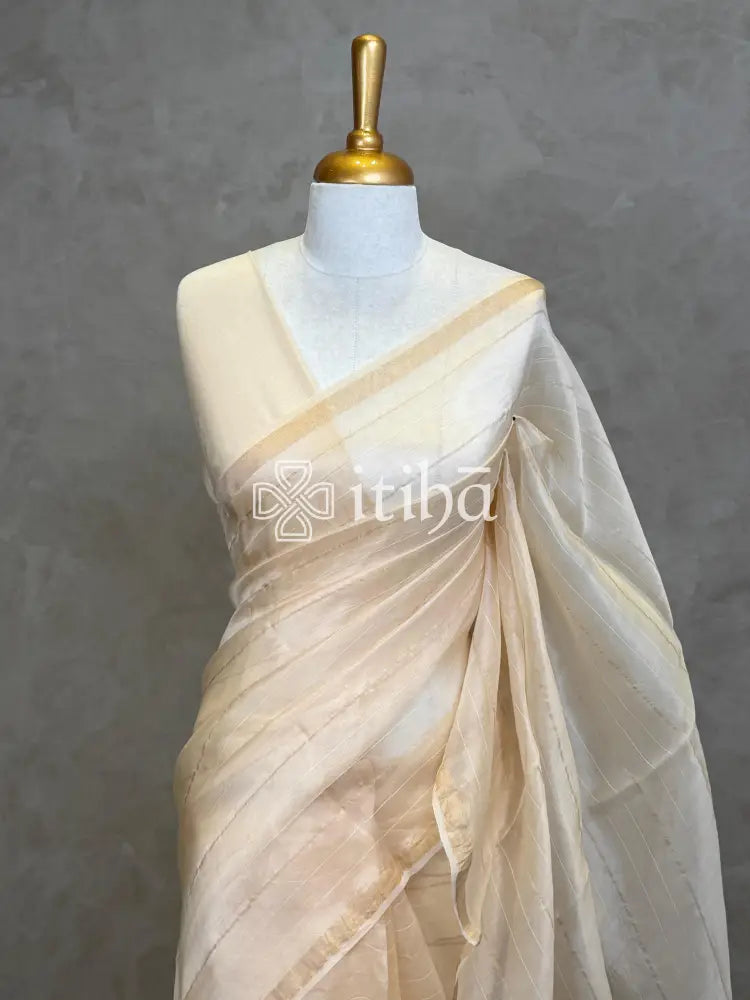 SILK ORGANZA BANARASI SAREE