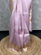 SILK ORGANZA BANARASI SAREE