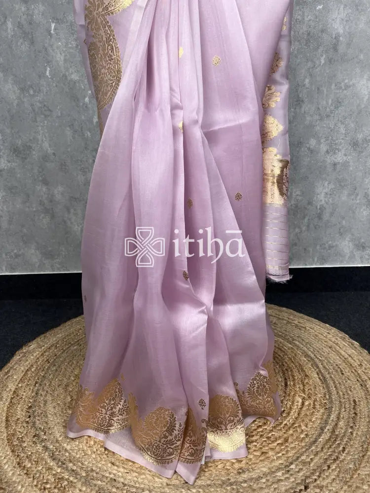 SILK ORGANZA BANARASI SAREE