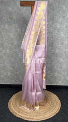 SILK ORGANZA BANARASI SAREE