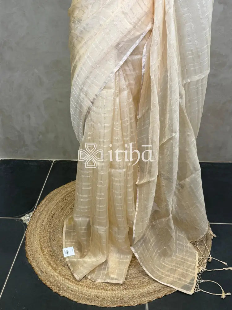 SILK ORGANZA BANARASI SAREE