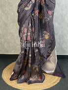 SILK ORGANZA DIGITAL PRINT BANARASI SAREE