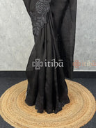 SILK ORGANZA EMBROIDERY SAREE