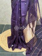 SILK ORGANZA HANDLOOM BANARASI SAREE
