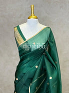 SILK ORGANZA HANDLOOM BANARASI SAREE