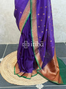 SILK ORGANZA HANDLOOM BANARASI SAREE