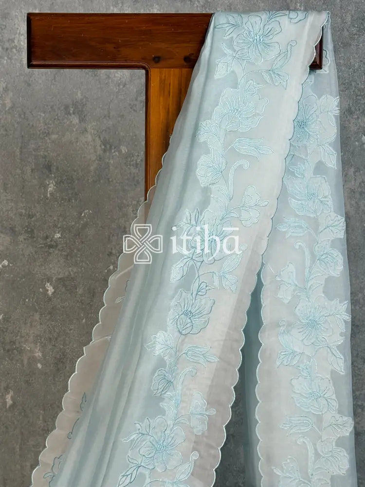 SILK ORGANZA SAREE