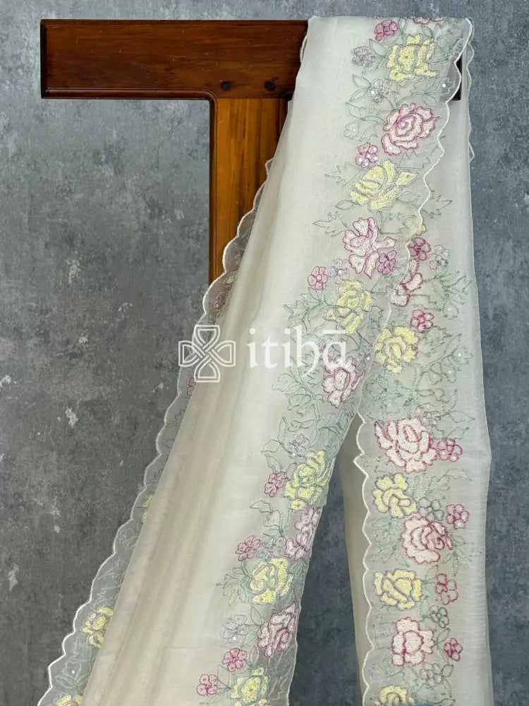 SILK ORGANZA SAREE