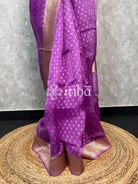 SILK ORGANZA ZARI BANARASI SAREE