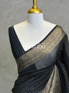 SILK ORGANZA ZARI CRUSH BANARASI SAREE