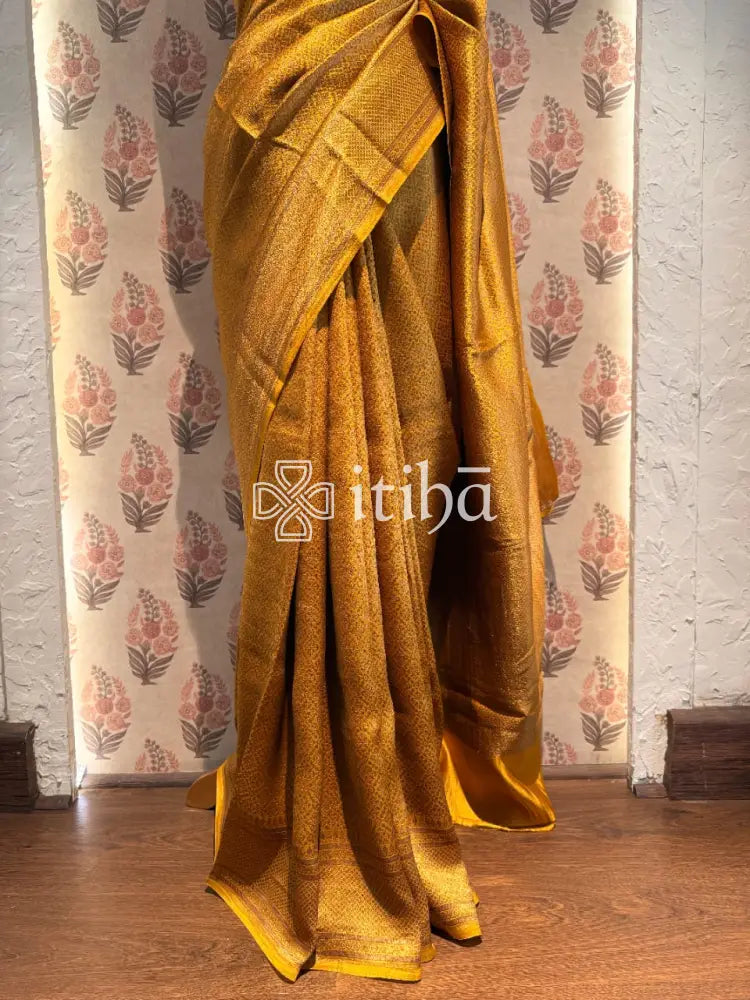 SOFT KATAN SILK ANTIQUE BANARASI SAREE