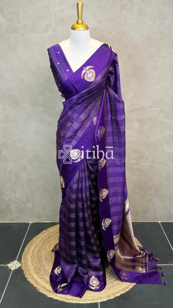 SOFT KATAN SILK BANARASI SAREE