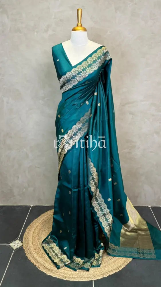 SOFT KATAN SILK BANARASI SAREE