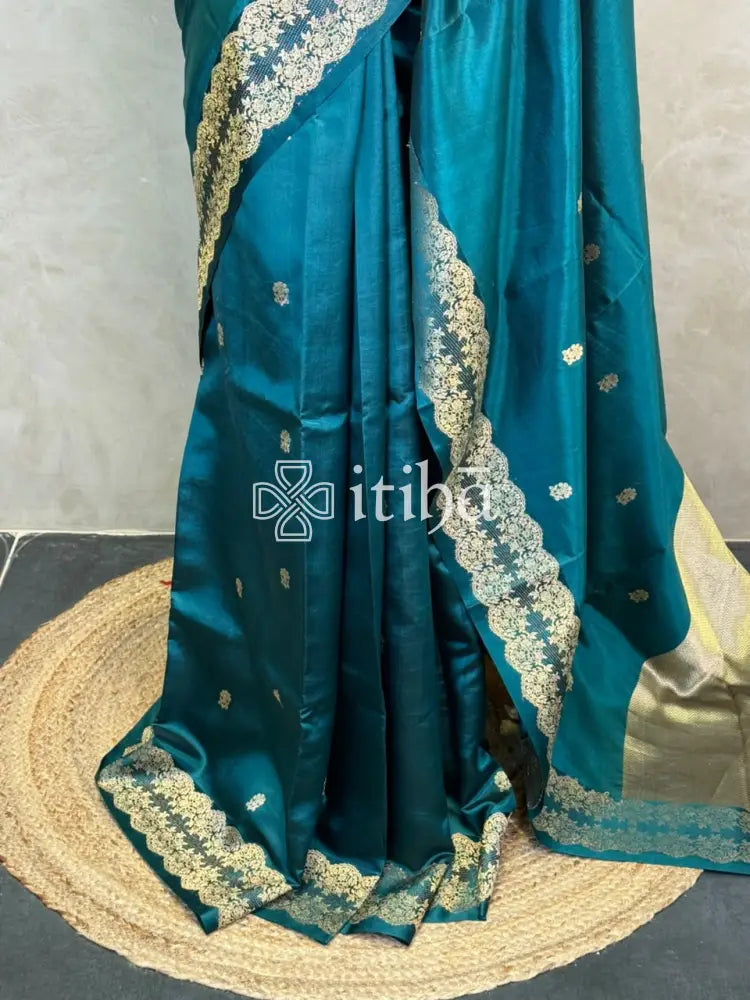 SOFT KATAN SILK BANARASI SAREE