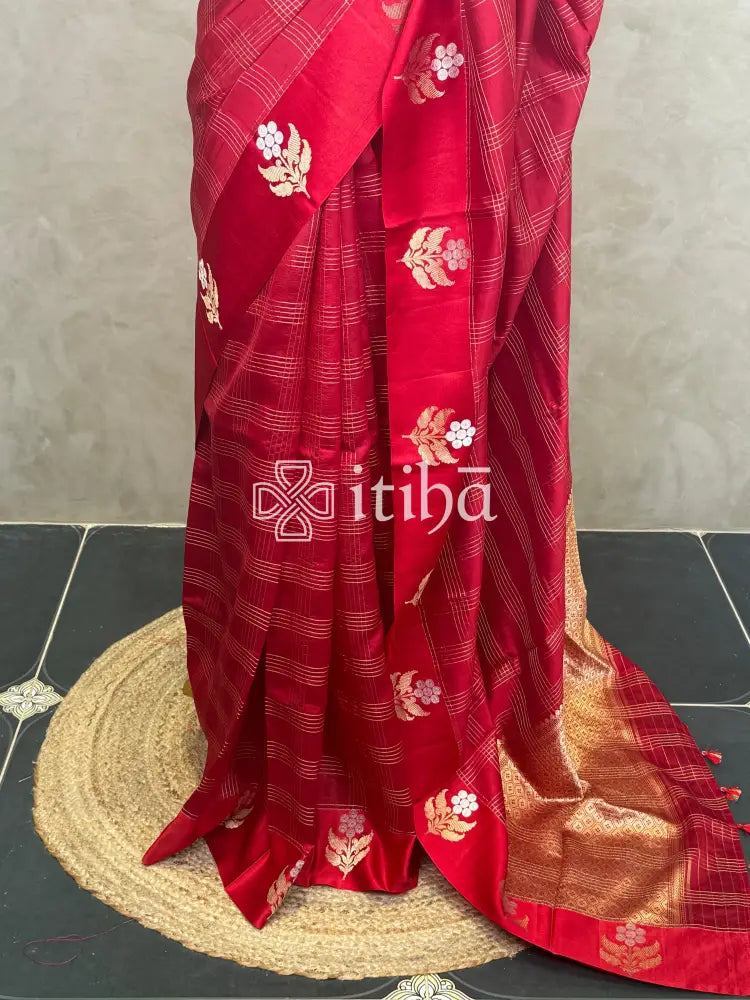 SOFT KATAN SILK BANARASI SAREE