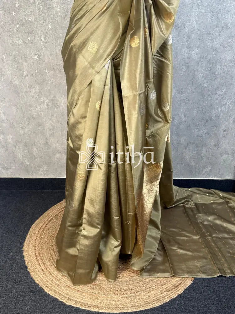 SOFT KATAN SILK BANARASI SAREE