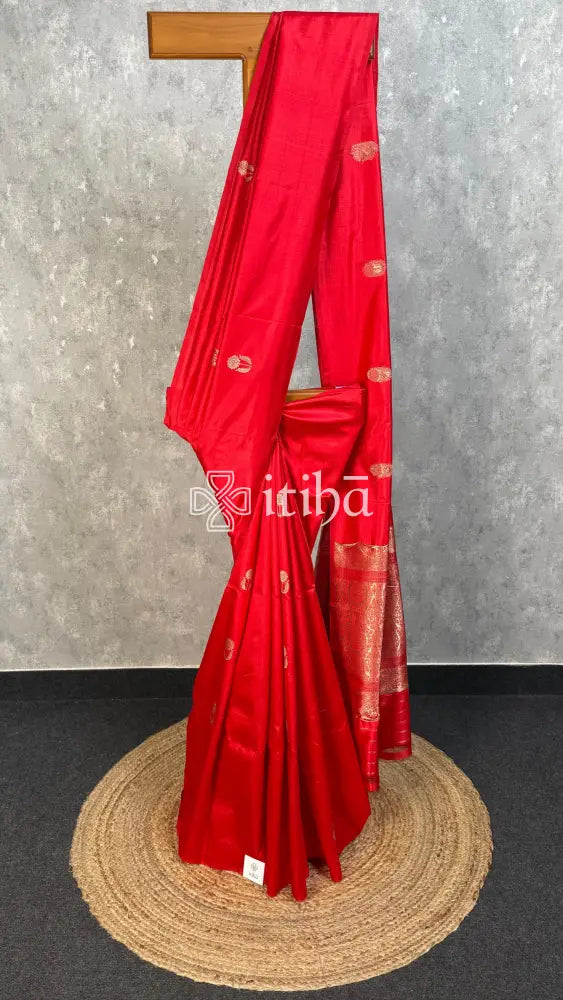 SOFT KATAN SILK BANARASI SAREE