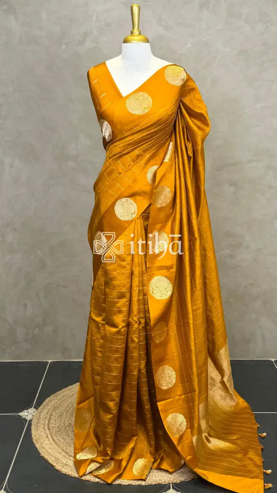 SOFT KATAN SILK BANARASI SAREE