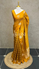 SOFT KATAN SILK BANARASI SAREE