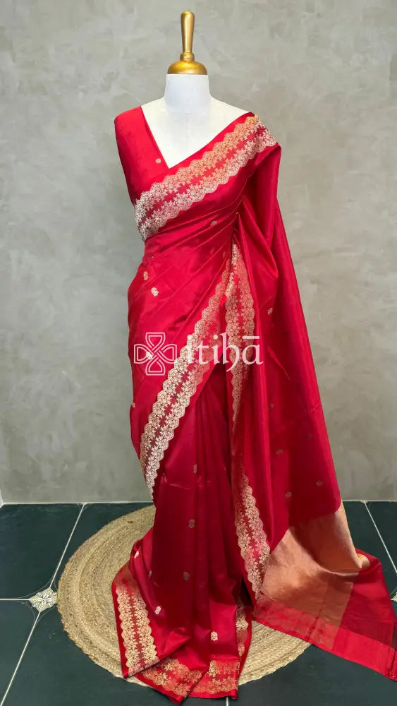 SOFT KATAN SILK BANARASI SAREE