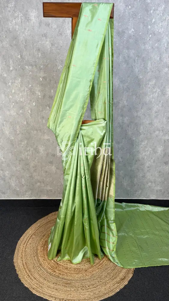 SOFT KATAN SILK BANARASI SAREE