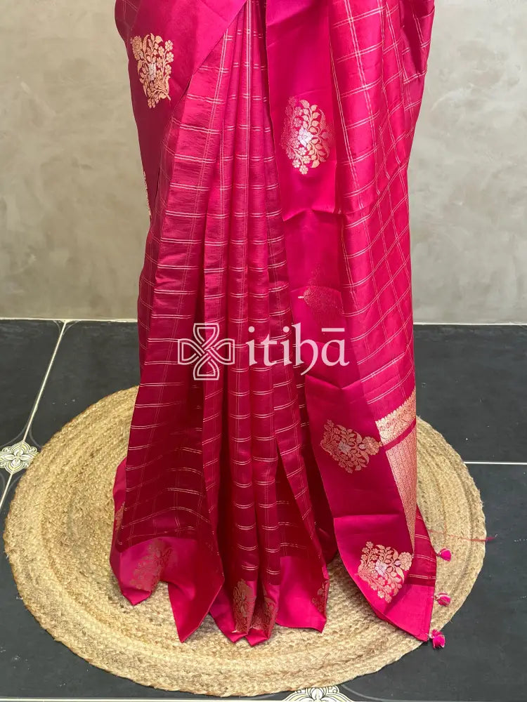 SOFT KATAN SILK BANARASI SAREE