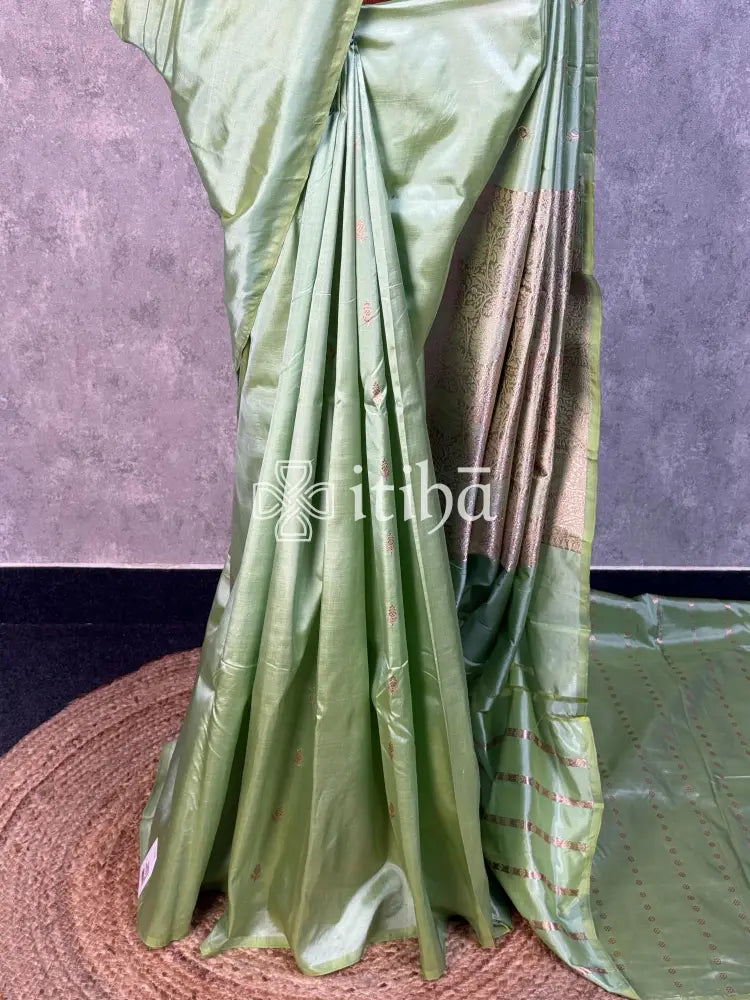 SOFT KATAN SILK BANARASI SAREE