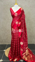 SOFT KATAN SILK MEENAKARI BANARASI SAREE