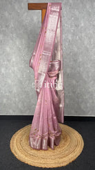 SOFT ORGANZA PRINTED SAREE