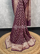 TISSUE CREPE SILK BANARASI SAREE