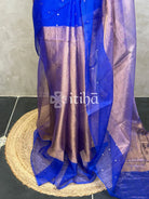 TISSUE KORA MUSLIN SAREE