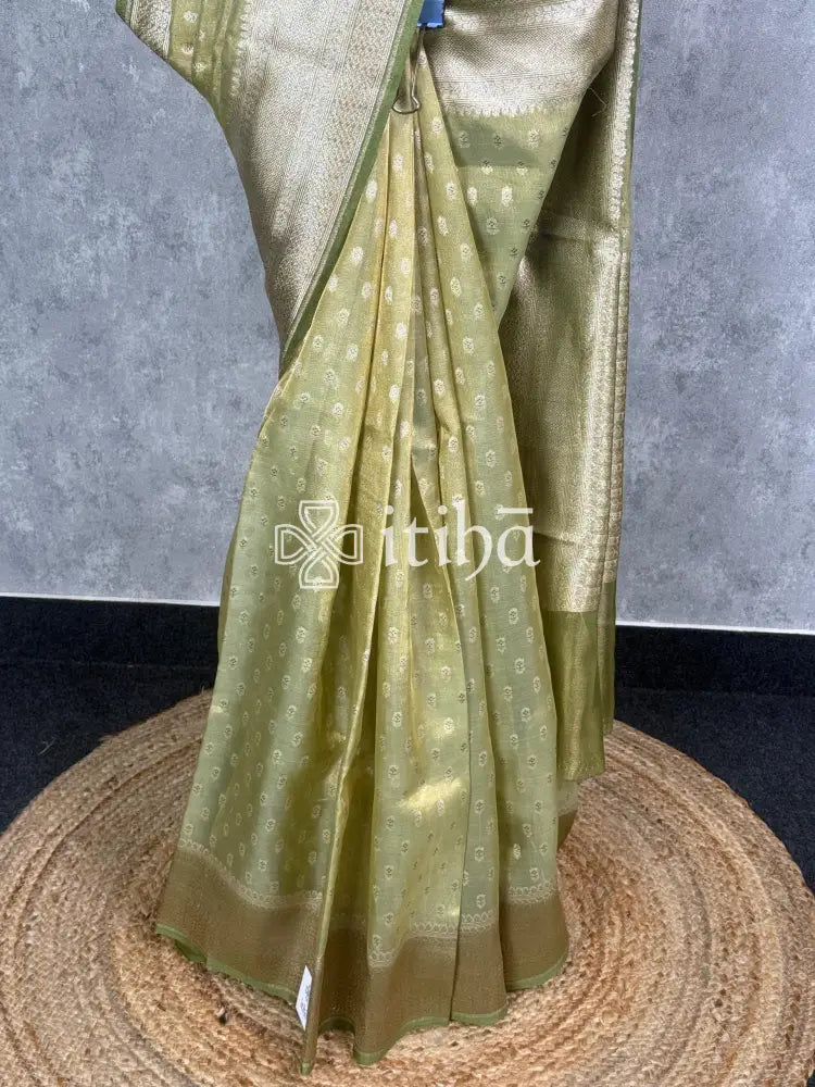 TISSUE ORGANZA BANARASI SAREE