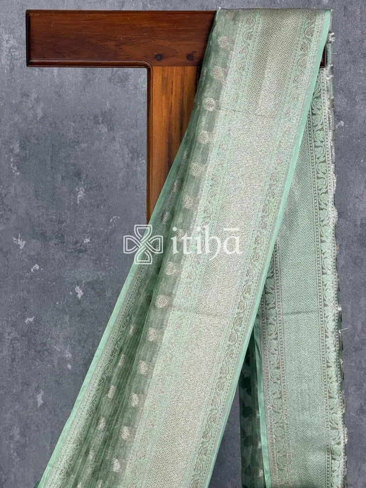 TISSUE ORGANZA BANARASI SAREE