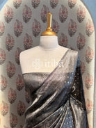 TISSUE ORGANZA BHUTA BANARASI SAREE