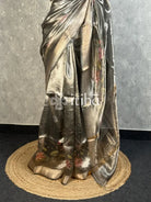 TISSUE ORGANZA PRINTED BANARASI SAREE