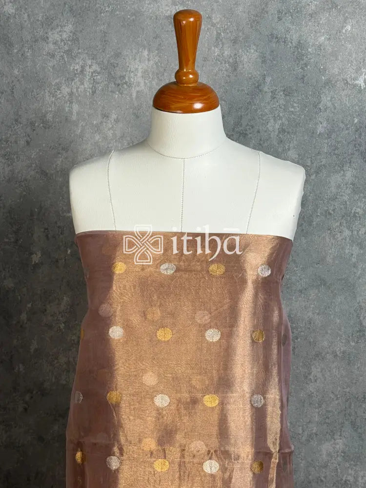 TISSUE ORGANZA SILK SUIT BANARASI SALWAR SET