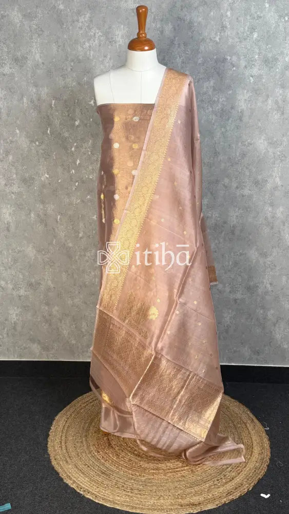 TISSUE ORGANZA SILK SUIT BANARASI SALWAR SET