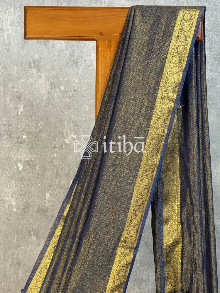 TISSUE SEMI SILK BANARASI SAREE