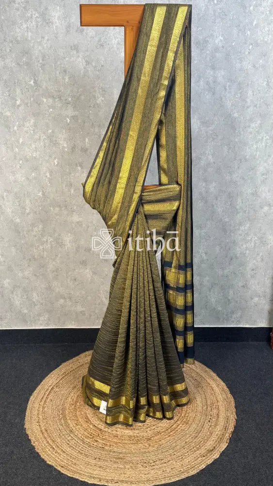 TISSUE SEMI SILK BANARASI SAREE