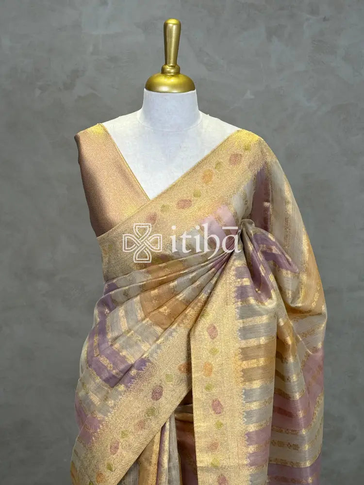 TISSUE SILK BANARASI SAREE