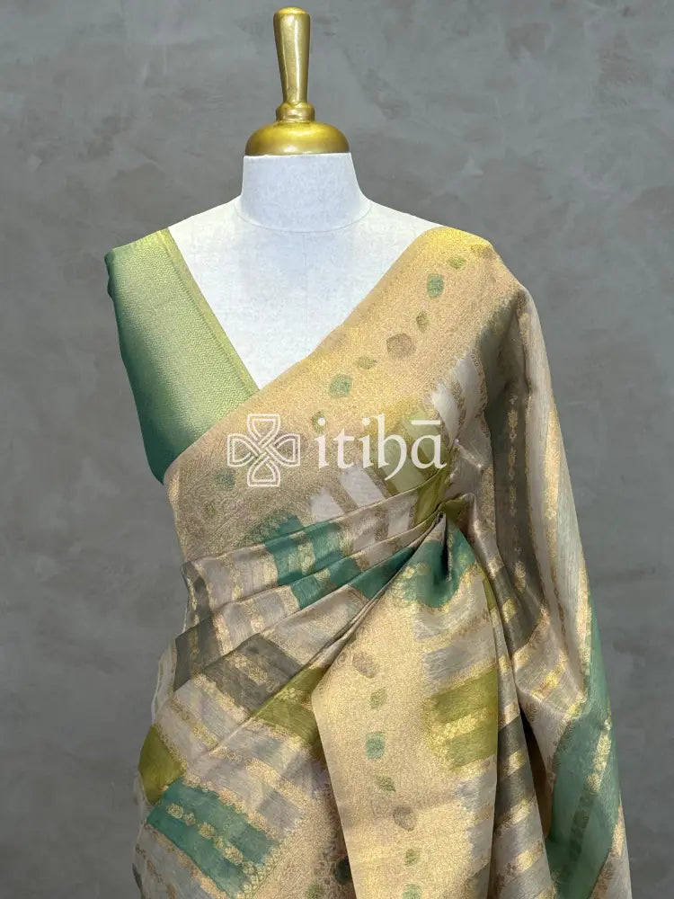 TISSUE SILK BANARASI SAREE