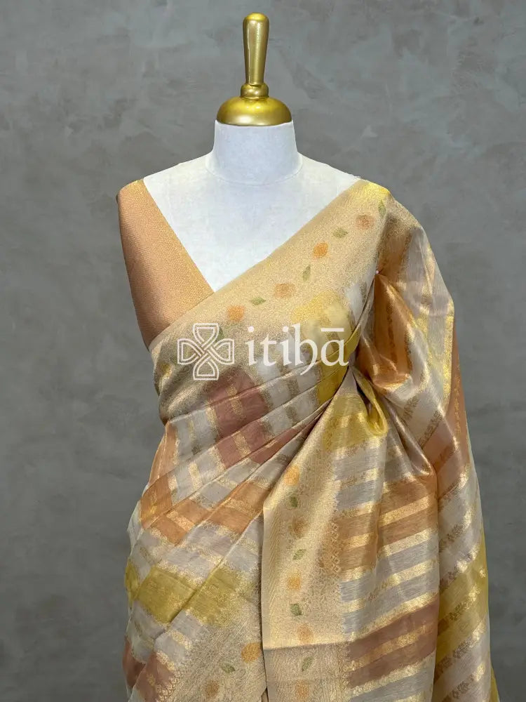 TISSUE SILK BANARASI SAREE