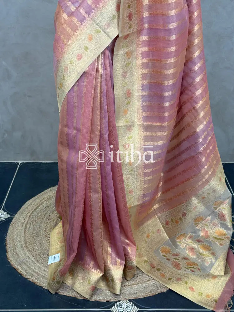 TISSUE SILK BANARASI SAREE