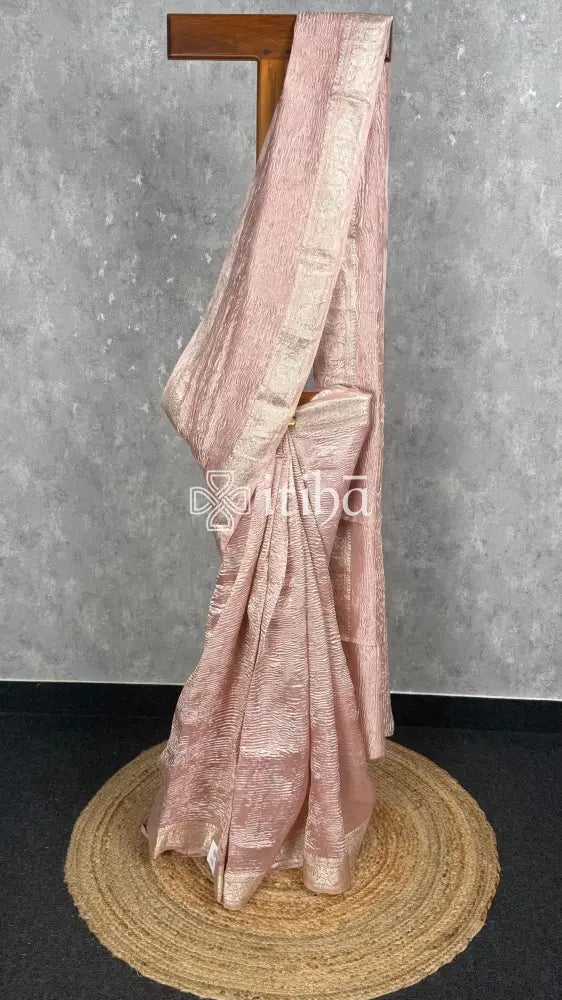 TISSUE SILK ORGANZA BANARASI SAREE