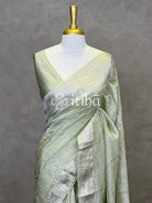 TISSUE SILK ORGANZA BANARASI SAREE