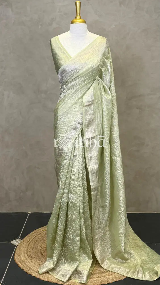 TISSUE SILK ORGANZA BANARASI SAREE